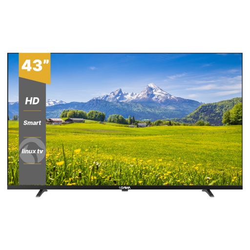 TELEVISOR DAIWA DWTVF23LXS43 43" SMART HD LTV